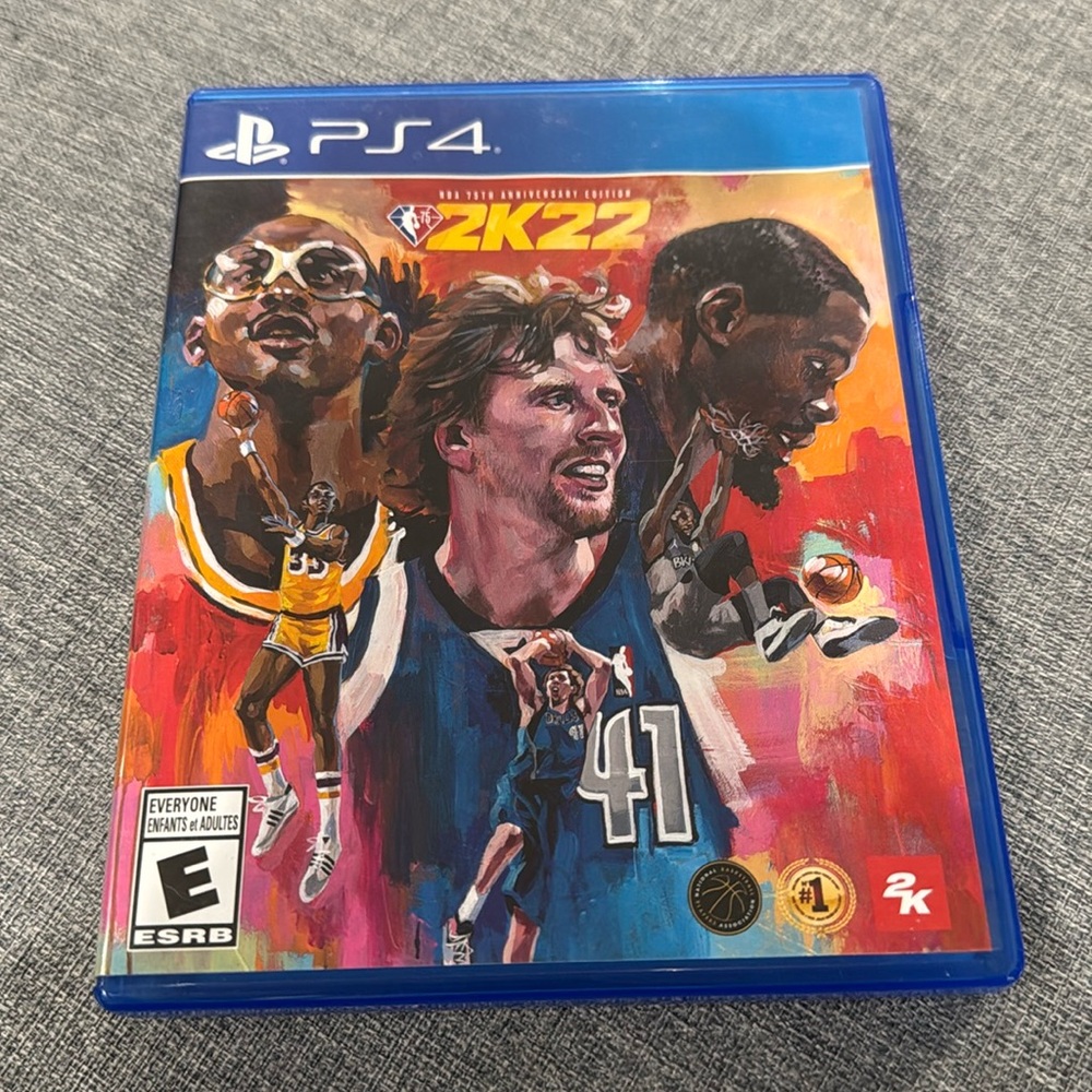 PLAYSTATION 4 NBA 75th Anniversary Edition NBA 2K22 Game